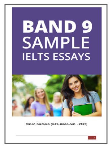 Band 9 Sample IELTS Essays