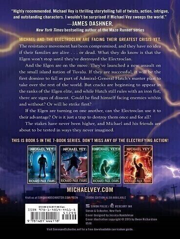 what is michael vey book 5 about