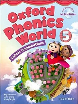 Oxford Phonics World 5 SB + W B + CD کتاب آکسفورد فونیکس ورلد 5 (کتاب دانش آموز +کتاب کار +CD)