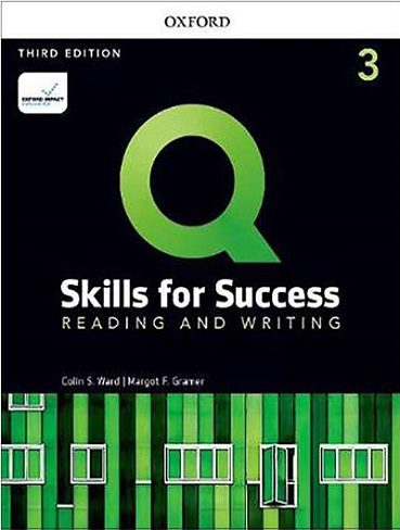 Q Skills for Success 3 3rd Reading and Writing +DVD کتاب کیو اسکیلز 3 (وزری)