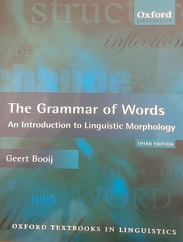 the grammar of words an interoduction to linguistic morphology third edition +CD