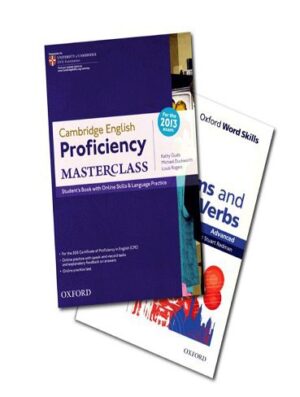 Proficiency MasterClass + Idioms and Phrasal Verbs Advanced کتاب زبان ( چاپ رنگی کتاب دانش آموز با کتاب کار و سی دی)