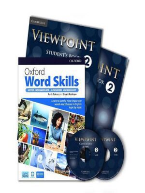 ViewPoint 2 + Oxford Word Skills Advanced  ویوپوینت 2 (رحلی)و ورد اسکیلز (وزیری)