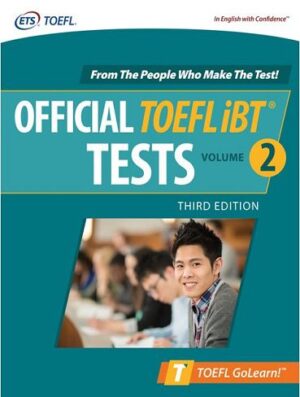 ETS TOEFL--- Official TOEFL iBT Tests Volume 2 (Third Edition)+DVD