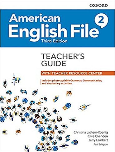 کتاب معلم امریکن انگلیش فایل 2 ویرایش سوم American English File 2 3th Teacher Book