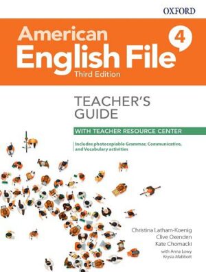 کتاب معلم امریکن انگلیش فایل 4 ویرایش سوم American English File 4 3th Teacher Book