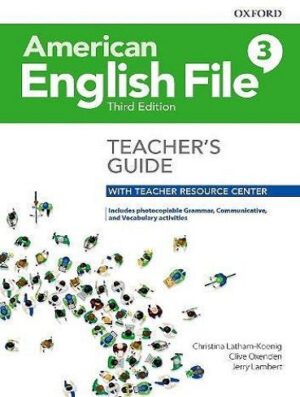 کتاب معلم امریکن انگلیش فایل 3 ویرایش سوم American English File 3 3th Teacher Book