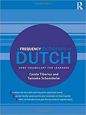 A Frequency Dictionary of Dutch  دیکشنری لغات پرکاربرد هلندی