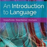 کتاب دانشگاهی An Introduction to Language