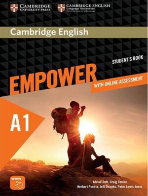 CAMBRIDGE ENGLISH EMPOWER STARTER  A1 S B + W B کتاب ایمپاور استارتر کمبریج (چاپ رنگی کتاب دانش آموز با کتاب کار و سی دی)