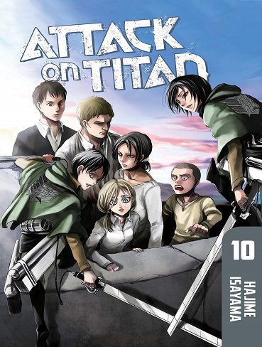مانگا Attack on Titan Volume 10