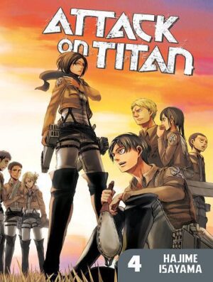 مانگا Attack on Titan Volume 4
