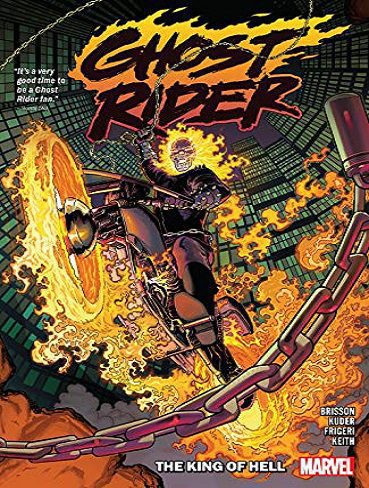 کمیک گوست رایدر : پادشاه سیاه پوش Ghost Rider Vol. 1: The King Of Hell