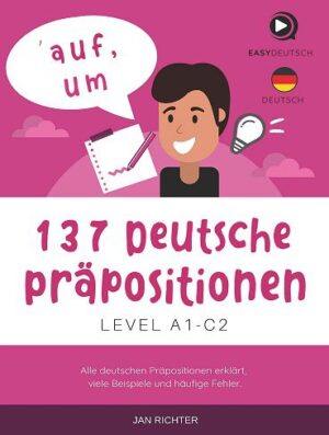 137 Deutsche Präpositionen Level A1- C2 (رنگی)