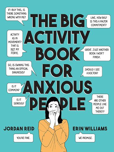The Big Activity Book for Anxious People کتاب فعالیت بزرگ برای افراد مضطرب (بدون حذفیات)