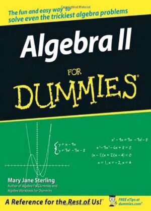 Algebra 2 for Dummies کتاب جبر 2 برای دامیز