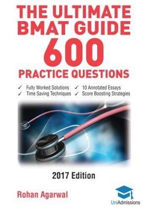 خرید کتاب THE ULTIMATE BMAT GUIDE 600 PRACTICE QUESTIONS اثر  Rohan Agarwal روهان آگاروال
