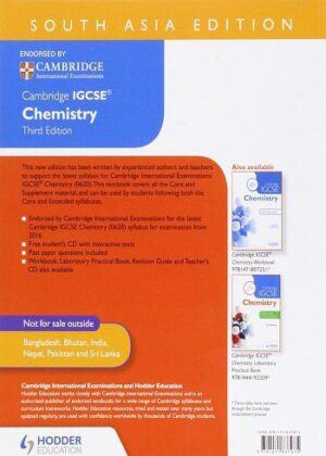 Cambridge IGCSE Chemistry Third Edition(سیاه و سفید)