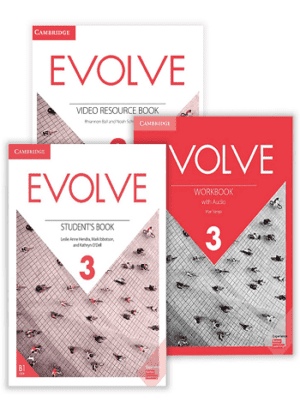 مجموعه کتاب Evolve 3 کتاب زبان ایوالو 3 (کتاب دانش آموز با کتاب کار و سی دی)