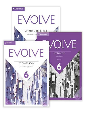 مجموعه کتاب Evolve 6 (SB+WB+VIDEO BOOK) کتاب زبان ایوالو 6 (کتاب دانش آموز+ کتاب تمرین + کتاب ویدئو +فایل صوتی)