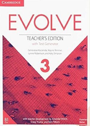کتاب Evolve Level 3 Teacher s Edition with Test Generator کتاب معلم زبان ایوالو 3