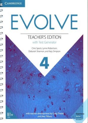 کتاب Evolve Level 4 Teacher s Edition with Test Generator کتاب معلم زبان ایوالو 4