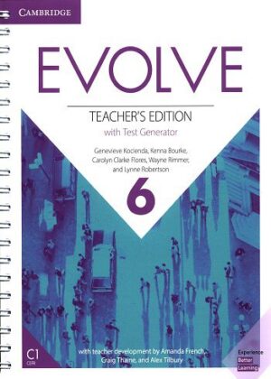 کتاب Evolve Level 6 Teacher s Edition with Test Generator کتاب معلم زبان ایوالو 6