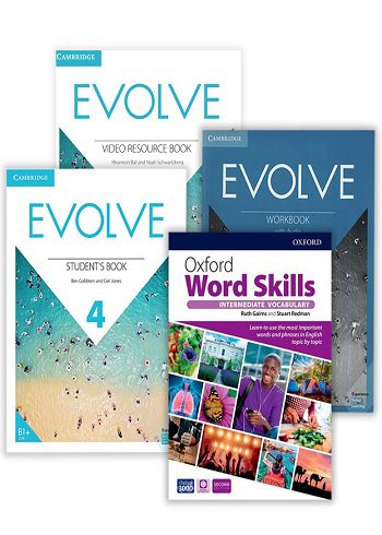 مجموعه کامل Evolve 4 کتاب زبان ایوالو 4