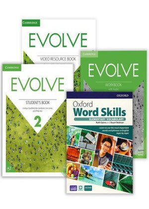 مجموعه کامل Evolve 2 کتاب ایوالو 2 (کتاب دانش آموز+ کتاب تمرین + کتاب ویدئو +فایل صوتی)