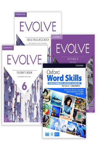 مجموعه کامل Evolve 6 کتاب زبان ایوالو 6 (کتاب دانش آموز+ کتاب تمرین + کتاب ویدئو +فایل صوتی)