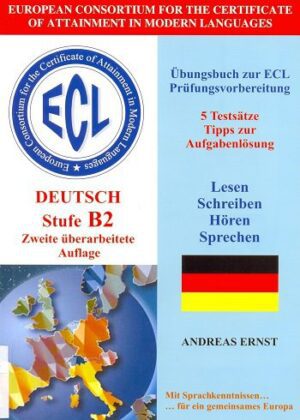 کتاب Übungsbuch zur ECL Prüfungvorbereitung Deutsch Stufe B2, Libro Trade Kft 