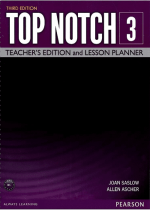 کتاب معلم تاپ ناچ 3 Top Notch 3A+3B 3rd Edition Teacher’s Edition