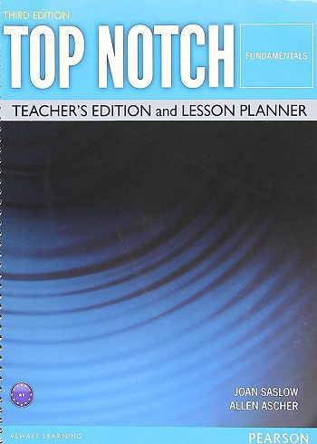 Top Notch Fundamentals 3rd Edition Teachers Edition کتاب معلم