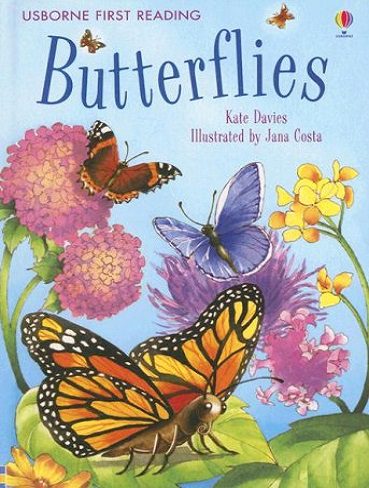 کتاب Butterflies (Usborne First Reading Level 4) (بدون حذفیات)