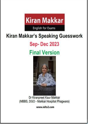 کتاب Makkar IELTS Speaking Guesswork Sep- Dec 2023 ماکار اسپیکنیگ 2023