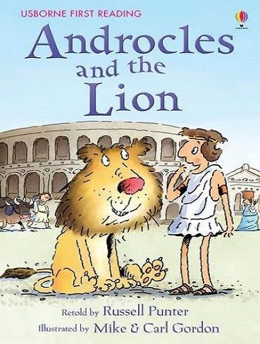 کتاب Androcles and The Lion (Usborne First Reading Level 4) (بدون حذفیات)