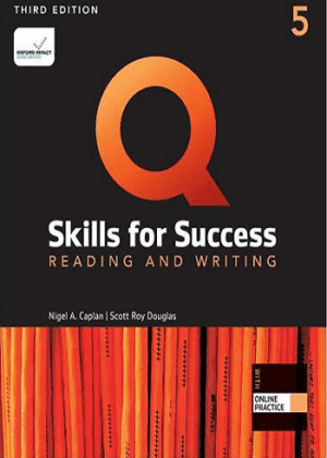 کتاب کیو اسکیلز فور ساکسز 5 ریدینگ و رایتینگ ویرایش سوم. خرید کتاب Q Skills for Success 5 Reading and Writing 3rd فروشگاه کتاب زبان ملت