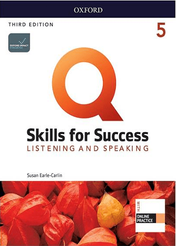 Q Skills for Success 5 3rd Listening and Speaking +DVD کتاب کیو اسکیلز 5 (رحلی)
