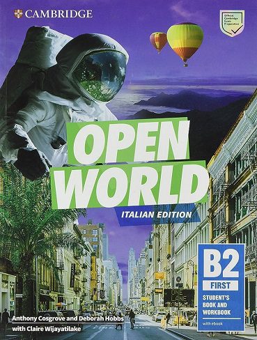 کتاب .Open World. First B2. Student's book and Workbook. Italian edition