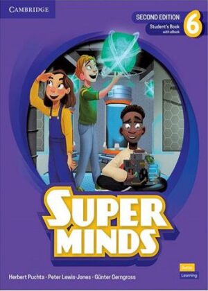 Super Minds 6 Second Edition (S.B+W.B+DVD) ویرایش جدید (کتاب دانش اموز + کتاب کار+CD)