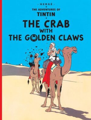کتاب Tintin The Crab with the Golden Claws تن تن خرچنگ با پنجه های طلایی (گلاسه رحلی رنگی)