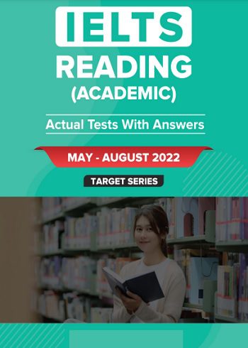 کتاب  IELTS Academic Reading actual tests May - Aug 2022 whit answers