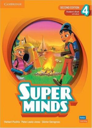 Super Minds 4 Second Edition (S.B+W.B+DVD) ویرایش جدید (کتاب دانش اموز + کتاب کار+CD)