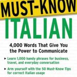 خرید کتاب MUST KNOW ITALIAN آموزش لغات زبان ایتالیایی کتاب ملت