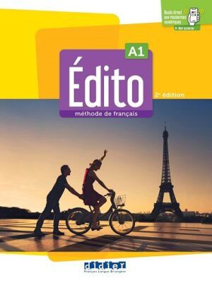 کتاب Edito A1 - Edition 2022 ادیتو A1 (گلاسه رنگی -کتاب دانش آموز به همراه کتاب کار و سی دی)