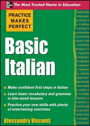 خرید کتاب Basic Italian تمرین کامل می‌کند: کتاب ایتالیایی پایه
