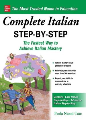کتاب Complete Italian Step-by-Step قدم به قدم کامل ایتالیایی