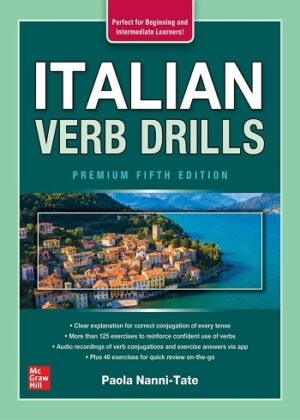 خرید کتاب Italian Verb Drills کتاب تمرینات فعل ایتالیایی اثر Paola Nanni-Tate