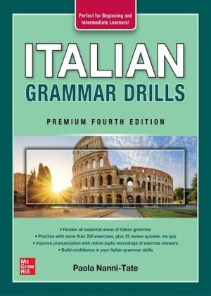خرید ویرایش جدید گرامر ایتالیایی کتاب Italian Grammar Drills کتاب زبان ملت