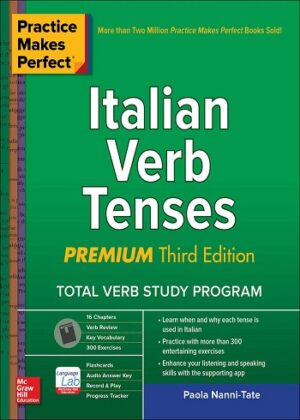 کتاب Italian Verb Tenses, Premium 3rd Edition زمان فعل ایتالیایی